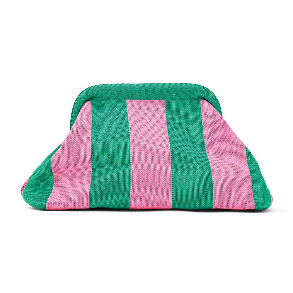 ANNABEL TRENDS - Dumpling Clutch - Pink/Green