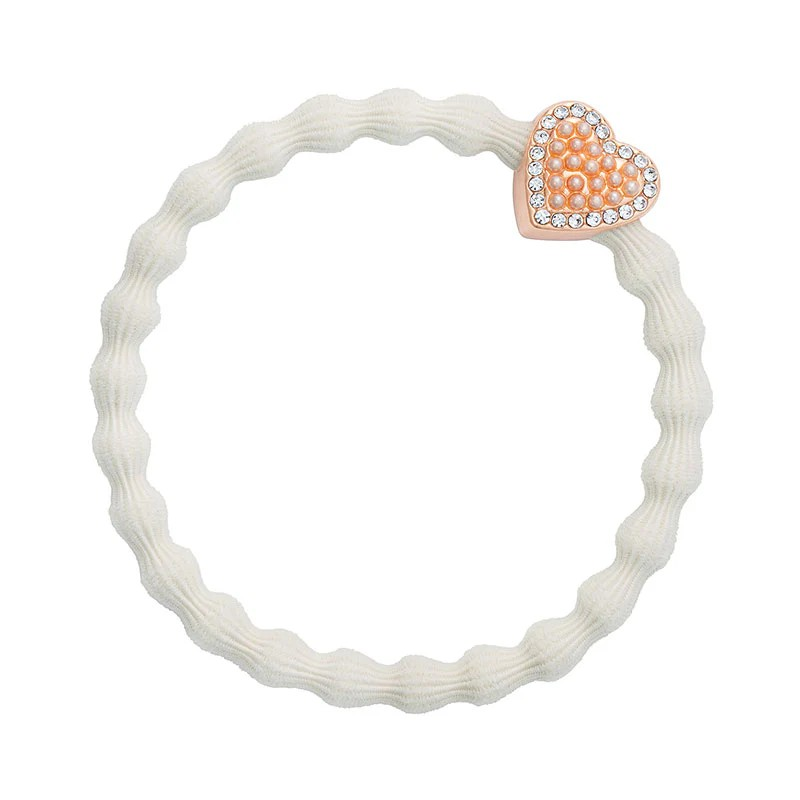 BY ELOISE - Bling Bangle Band - Heart - select from 2 colours