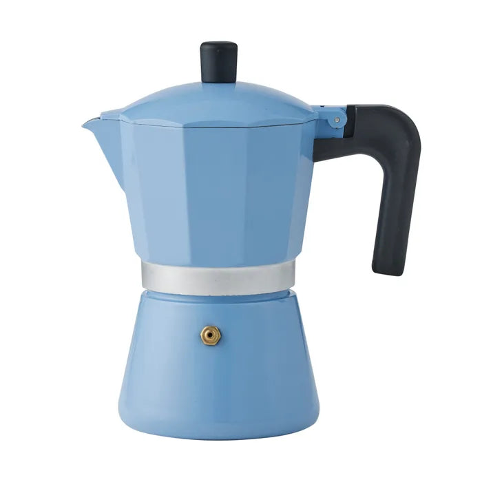 COAST TO COAST - Nero Stovetop Espresso Maker 6 Cup - Denim