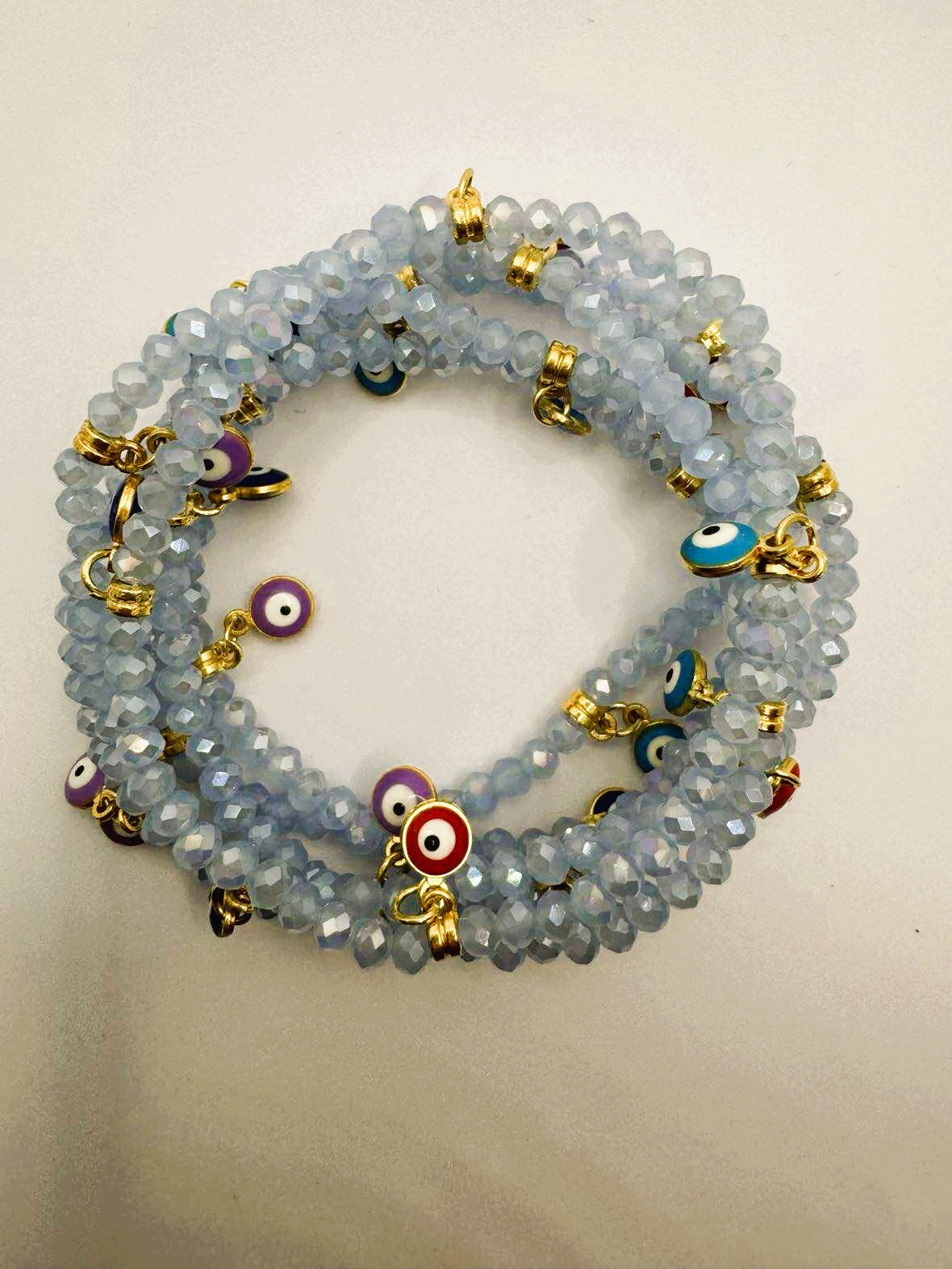 BRACELET - Mati Eye - Air Blue Opal