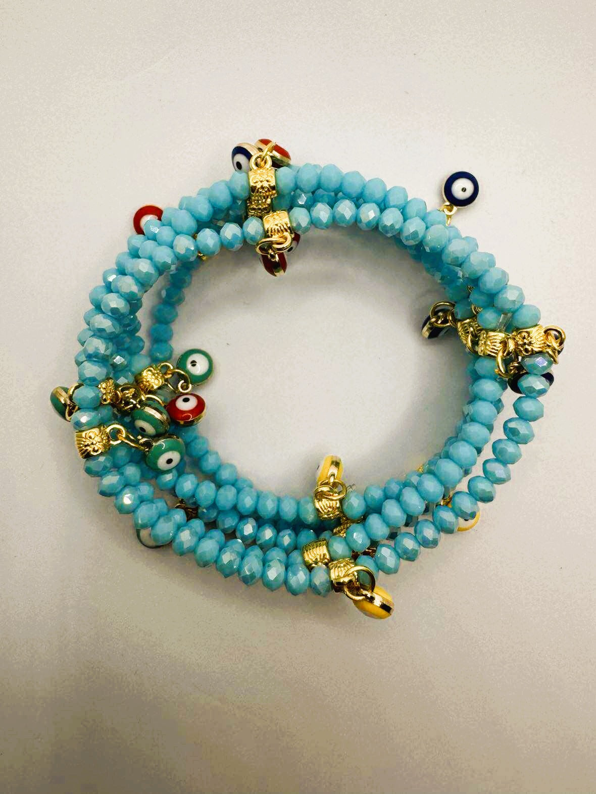 BRACELET - Mati Eye - Aquamarine Opal