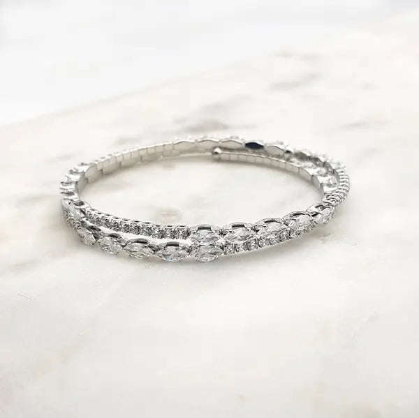 CHRYSALINI - BRACELET - Marquise Crystal Spring