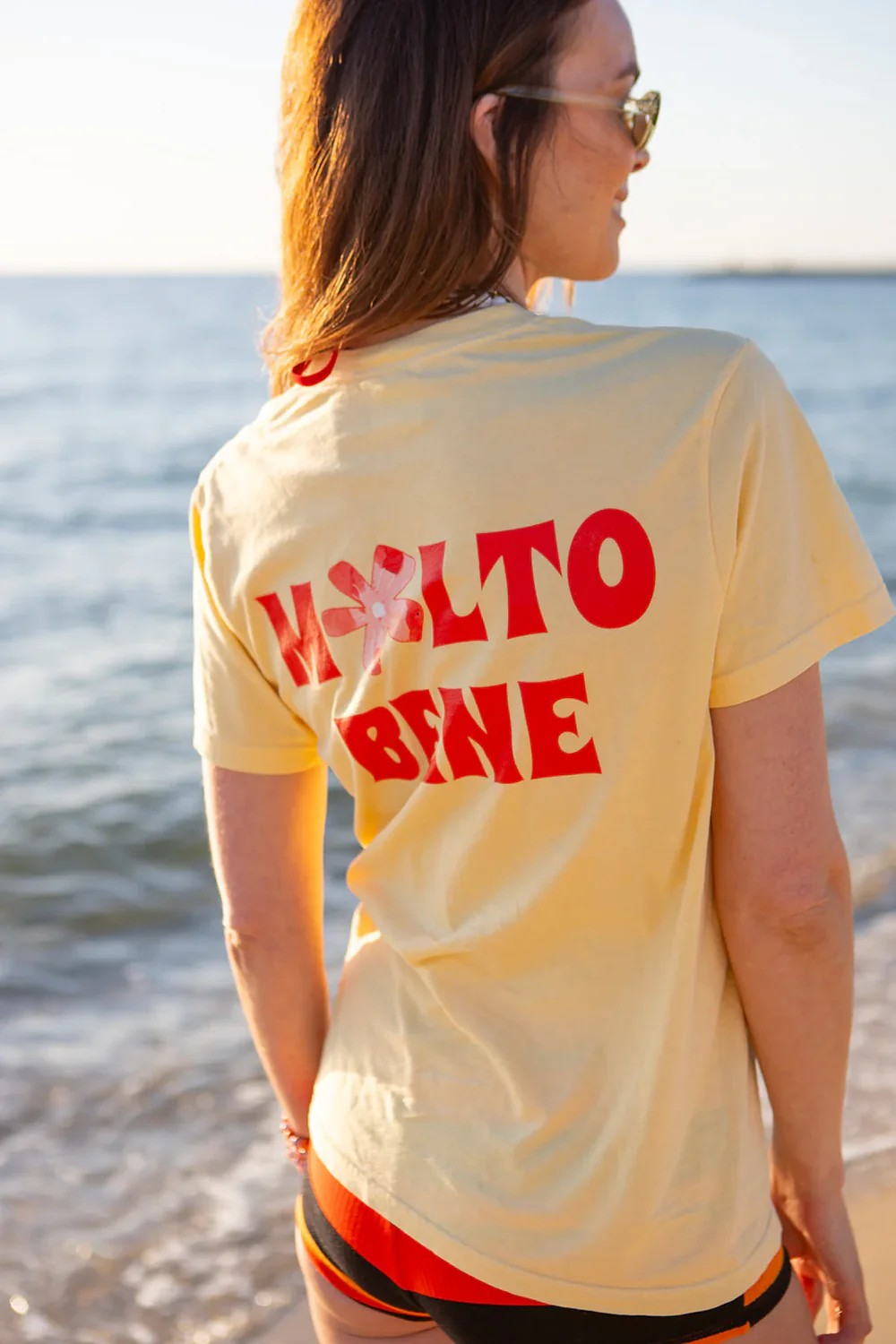 MAKU THE LABEL - Molto Bene - Full Length T-Shirt - Butter