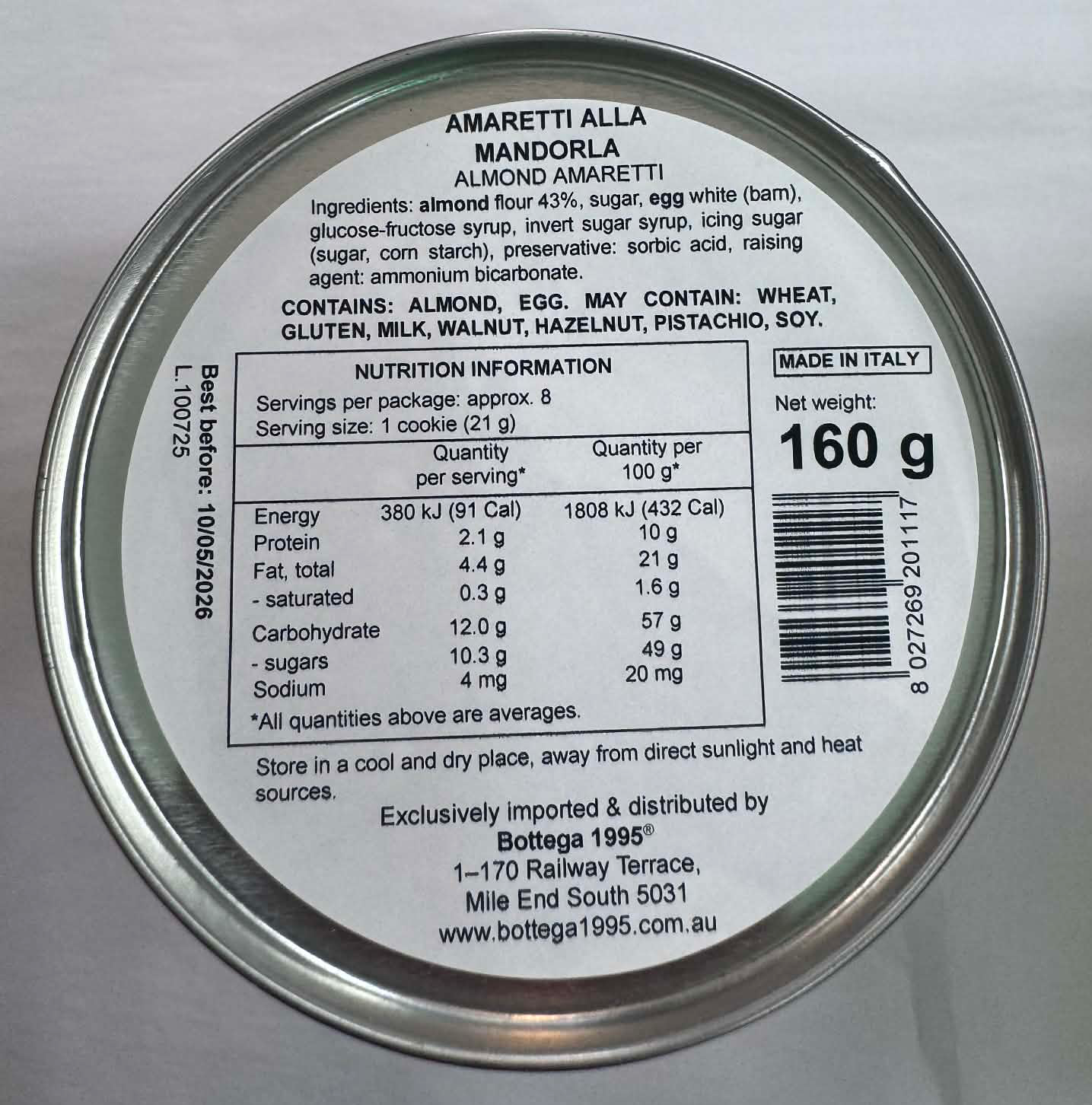 MARABISSI - Amaretti Biscuits