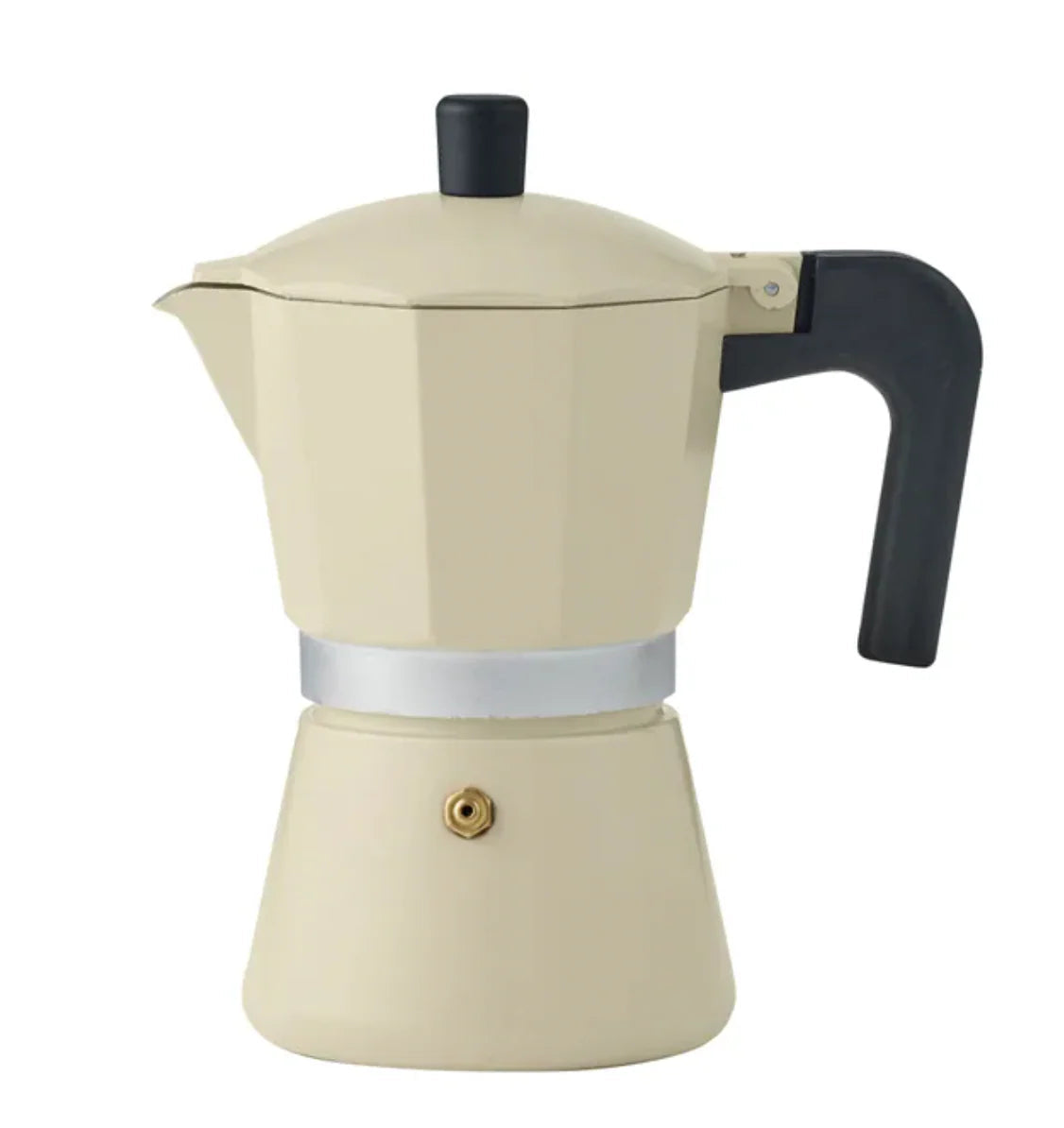 COAST TO COAST - Nero Stovetop Espresso Maker 6 Cup - Ivory