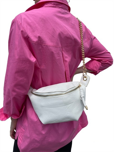 Tripp - Cross Body Bag - White