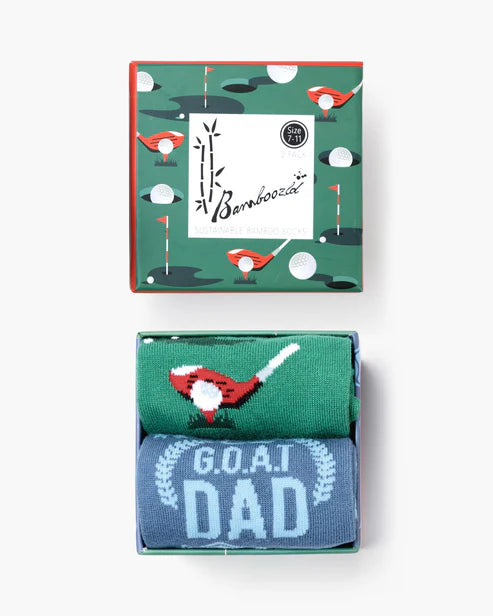 BAMBOOZLD - Mens Greatest Dad By Par 2pk Gift Boz (Copy)