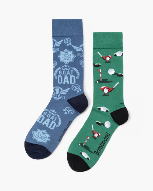 BAMBOOZLD - Mens Greatest Dad By Par 2pk Gift Boz (Copy)