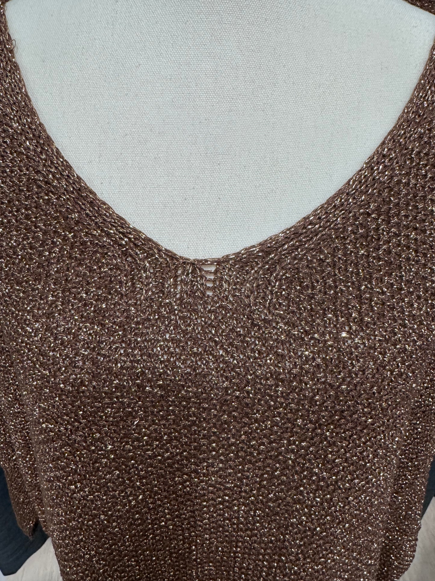 WORTHIER THE LABEL - Lurex Knit - Chocolate