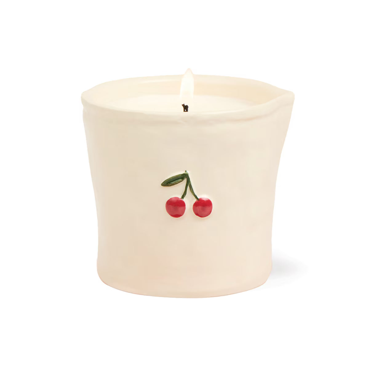 DESIGNWORKS INK - Bistro 8oz Ceramic w/ Embossed Cherries & Printed Box - Smoked Cherry