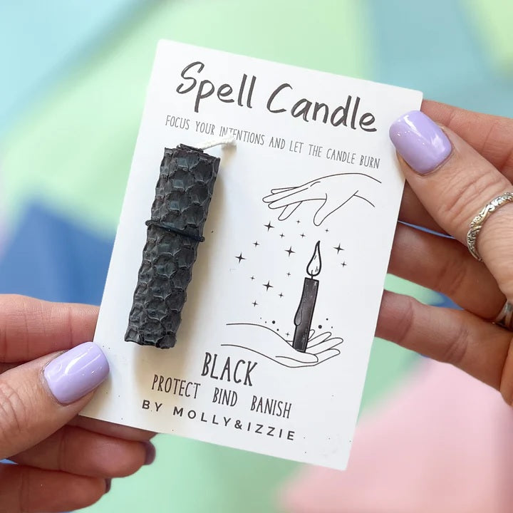 BY MOLLY & IZZIE - Spell Candle - Black