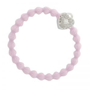 BY ELOISE - Bling Bangle Band - Silver Heart Lock - select from 3 colours