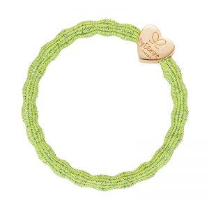 BY ELOISE - Metallic Bangle Band - Gold Heart - select from 6 colours