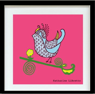 ART SLICE - Chrip 3 (framed print)