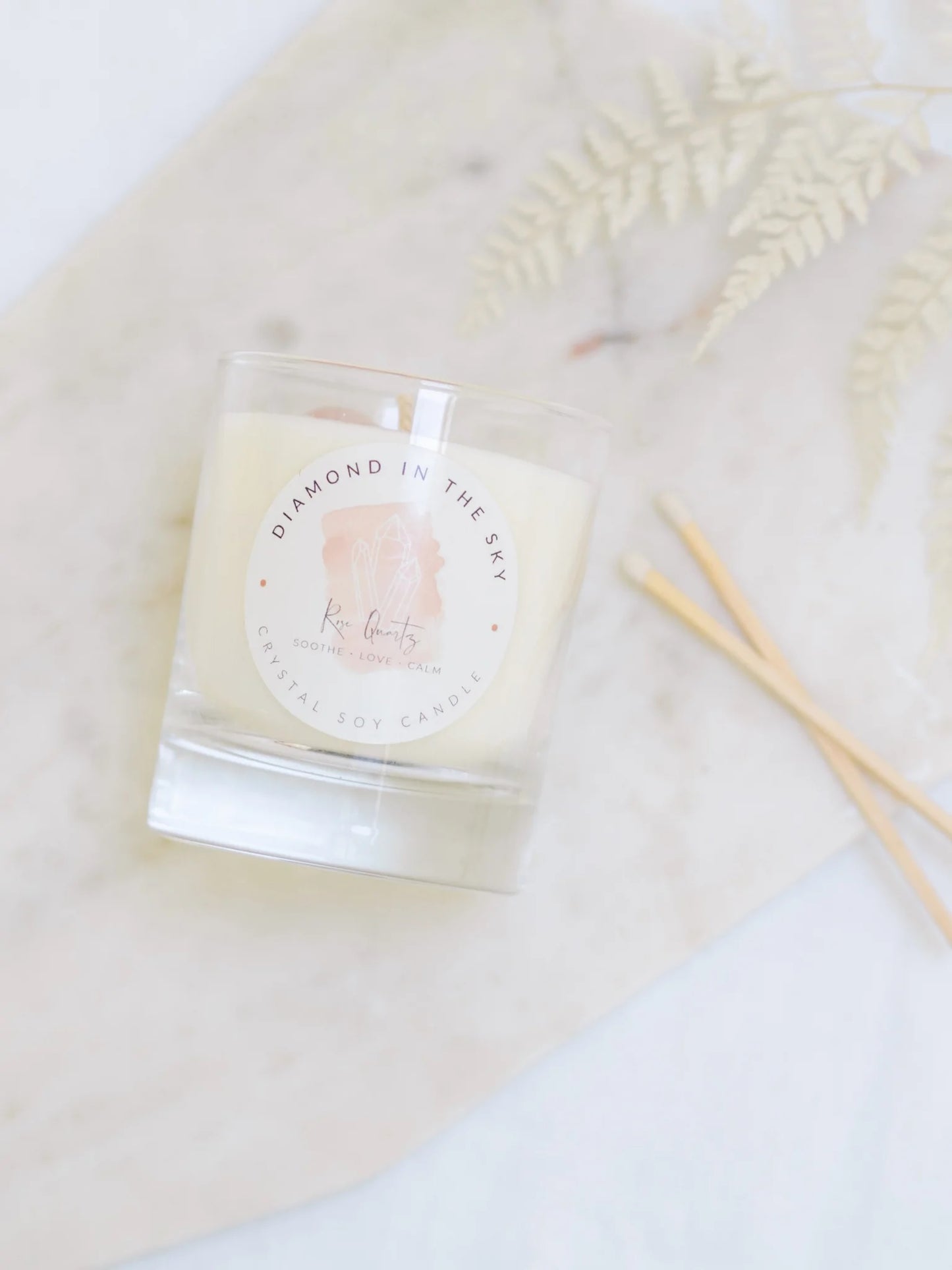 DIAMOND IN THE SKY - CRYSTAL CANDLE - select from 4 designs