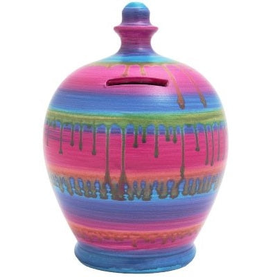 TERRAMUNDI MONEY POTS - D56 - Blue/Crocus/Yellow