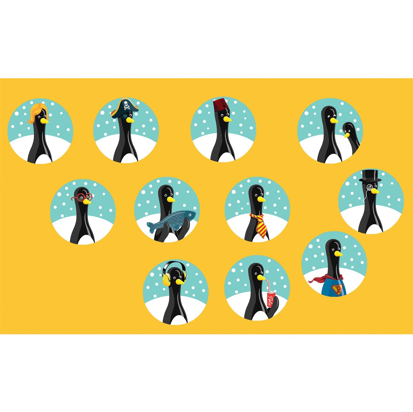 HOUSE OF MARBLES - Penguin Pairs Memory Match Game