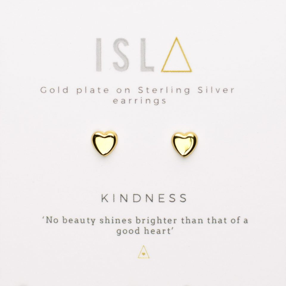 ISLA - Earrings - Kindness - Gold