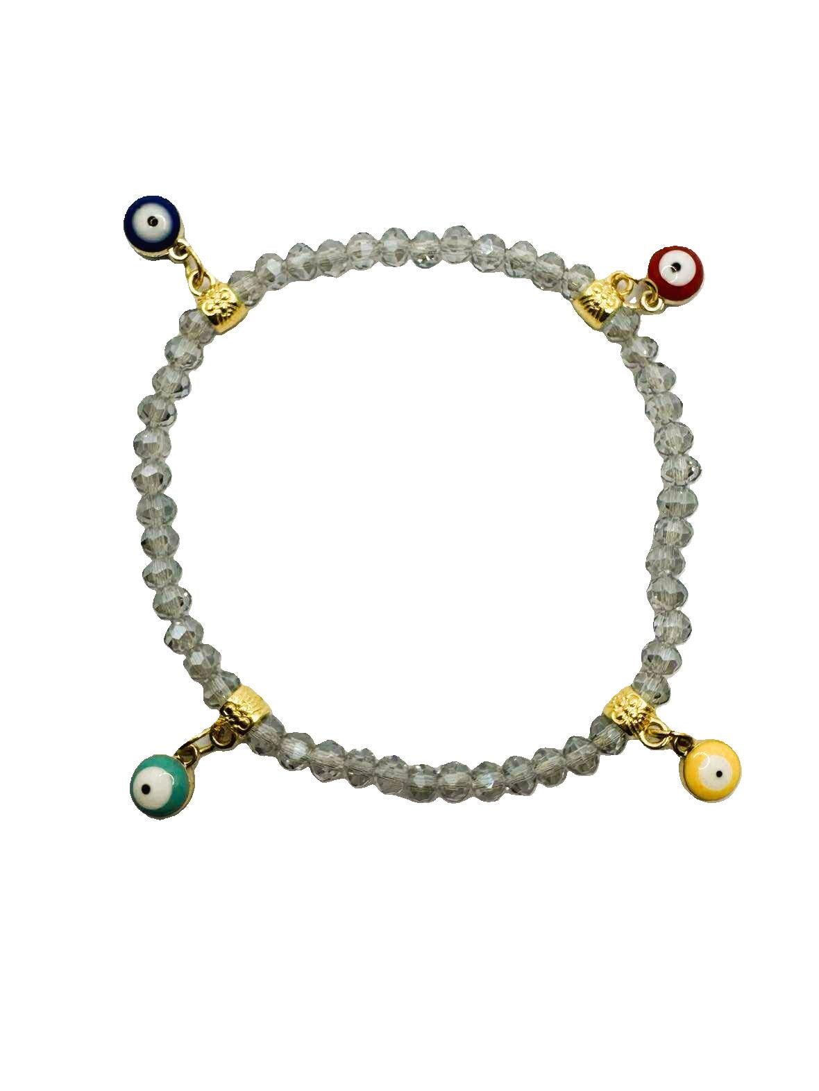 BRACELET - Mati Eye - Light Azore