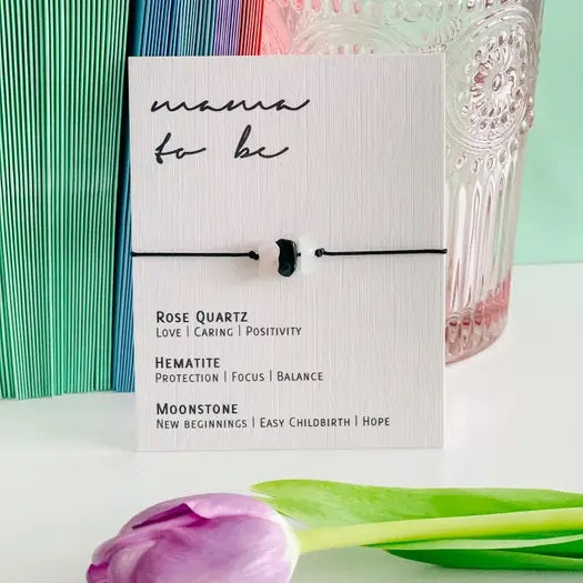 BY MOLLY & IZZIE - Crystal Bracelet - Mamma To Be