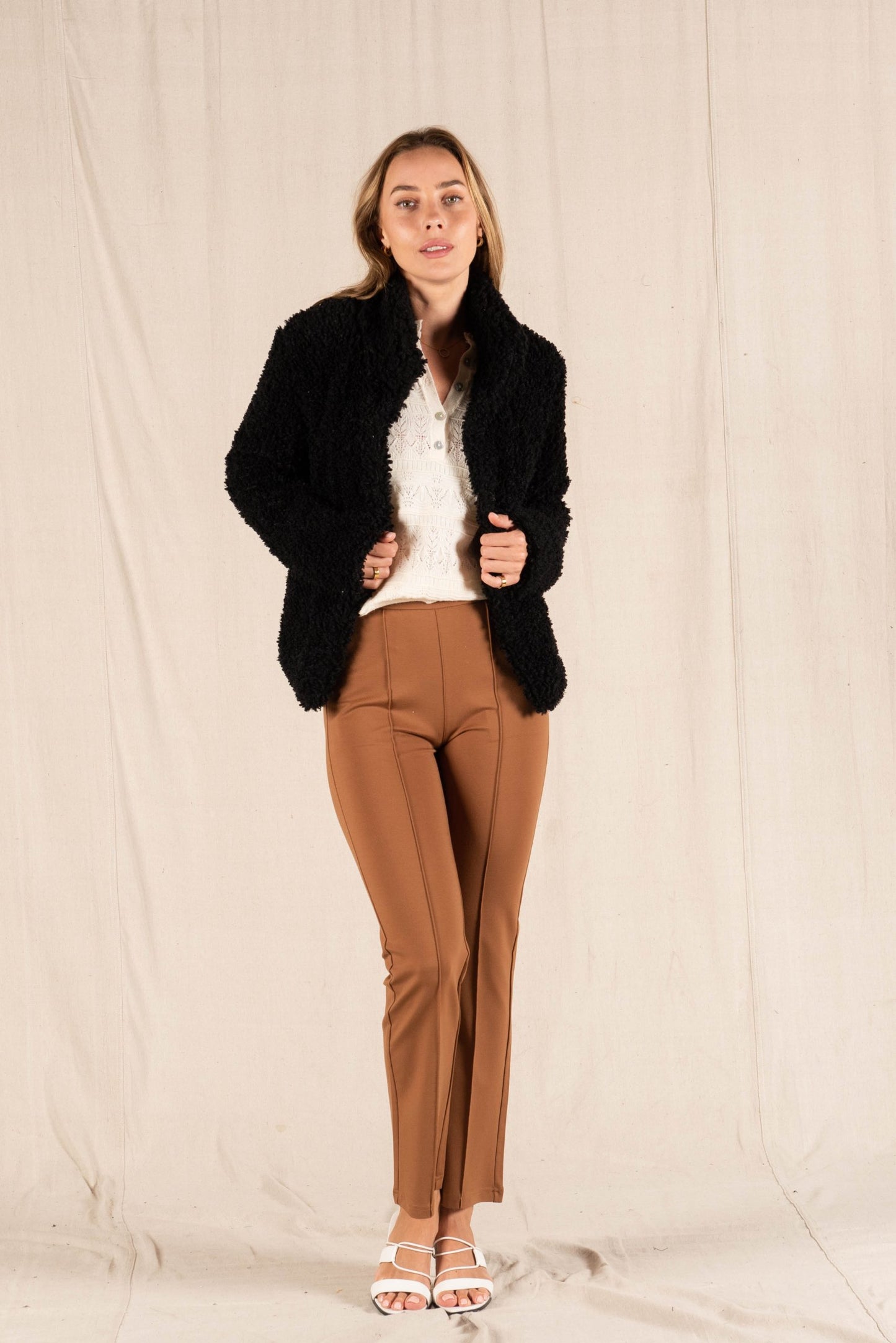 VALERIA LABEL - Bailey Jacket - Black