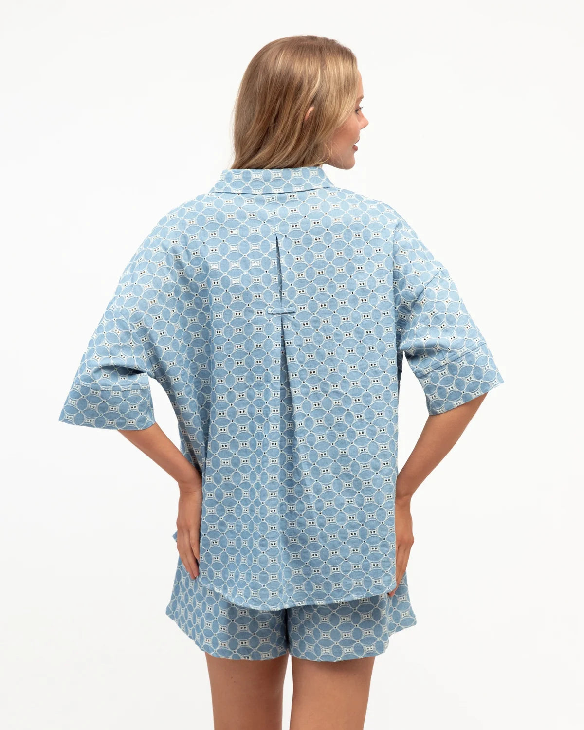 LABEL OF LOVE - Bella Broderie 3/4 Sleeve Shirt