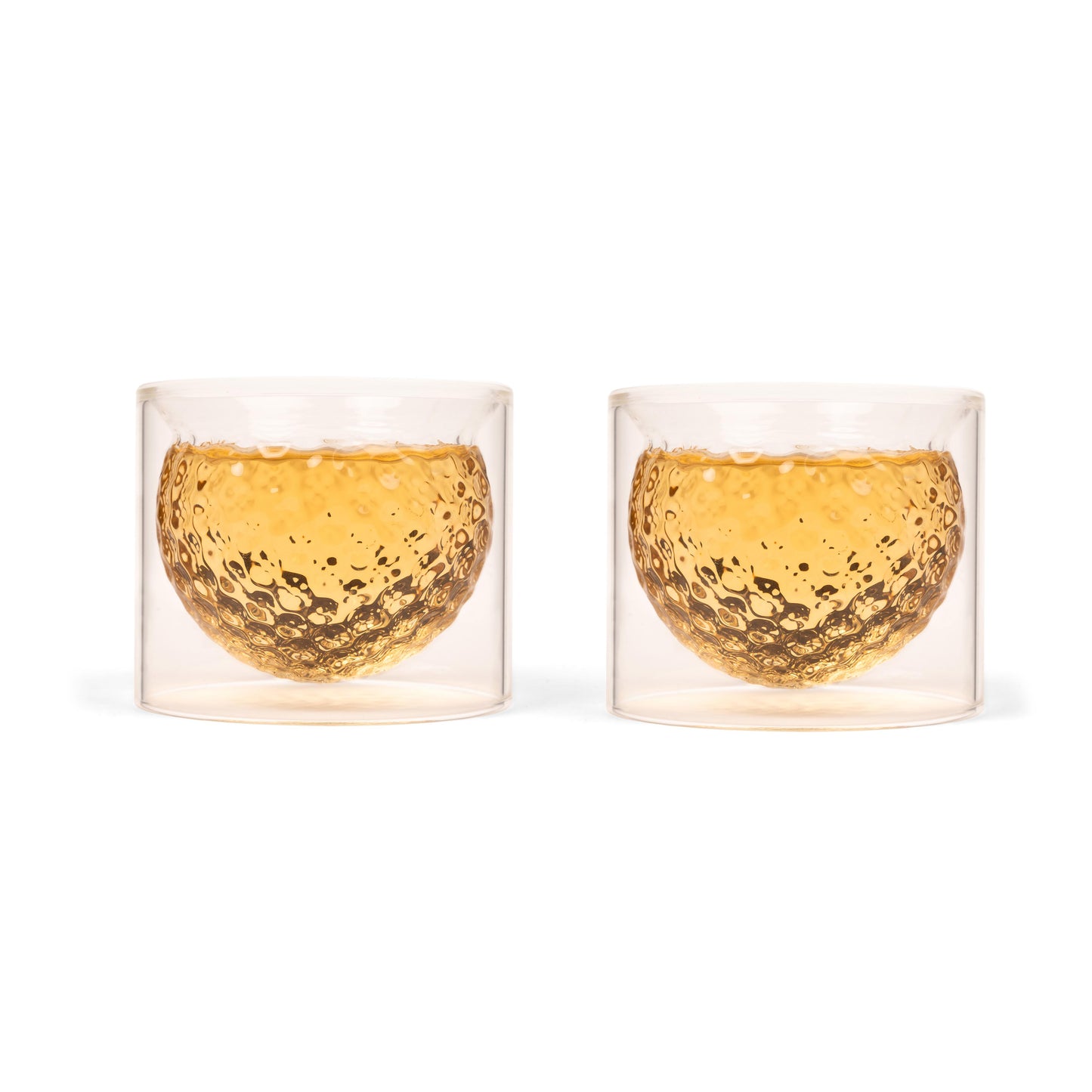 KIKKERLAND - Golf Ball Glasses 2pcs Set