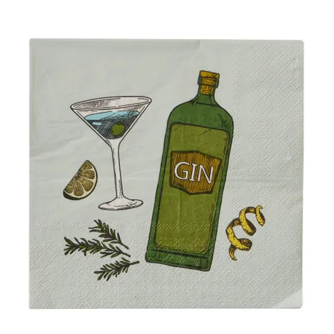 COAST TO COAST - Gimlet 20pk 3 Ply 33cm Napkin