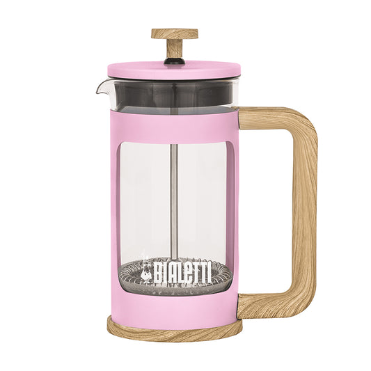 BIALETTI - WOODY COFFEE PRESS PINK 350ml