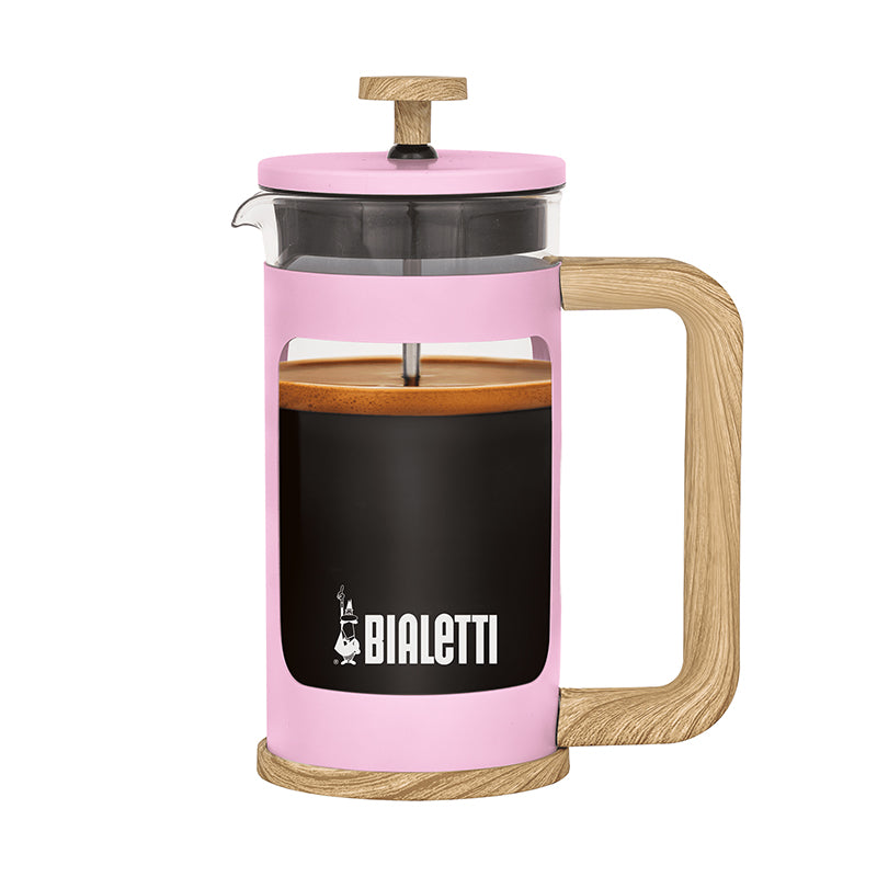 BIALETTI - WOODY COFFEE PRESS PINK 350ml