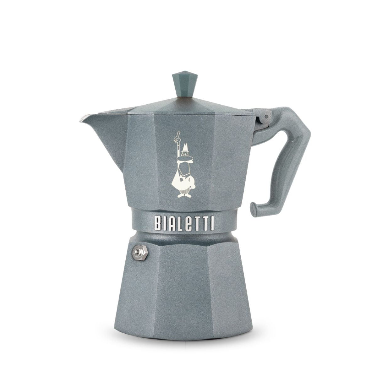 BIALETTI - Moka Exclusive Induction 3 Cup - Grey