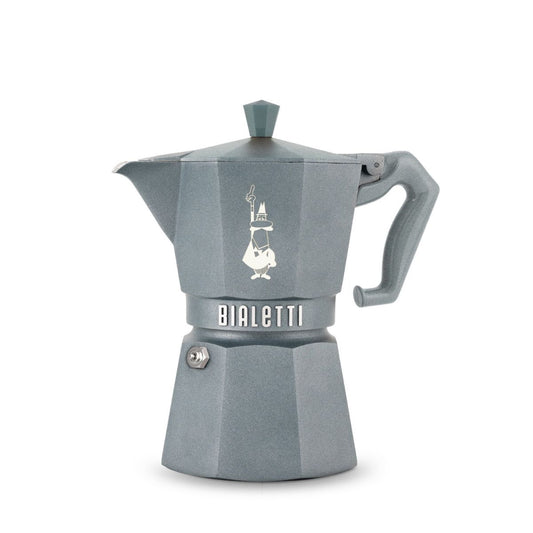 BIALETTI - Moka Exclusive Induction 3 Cup - Grey
