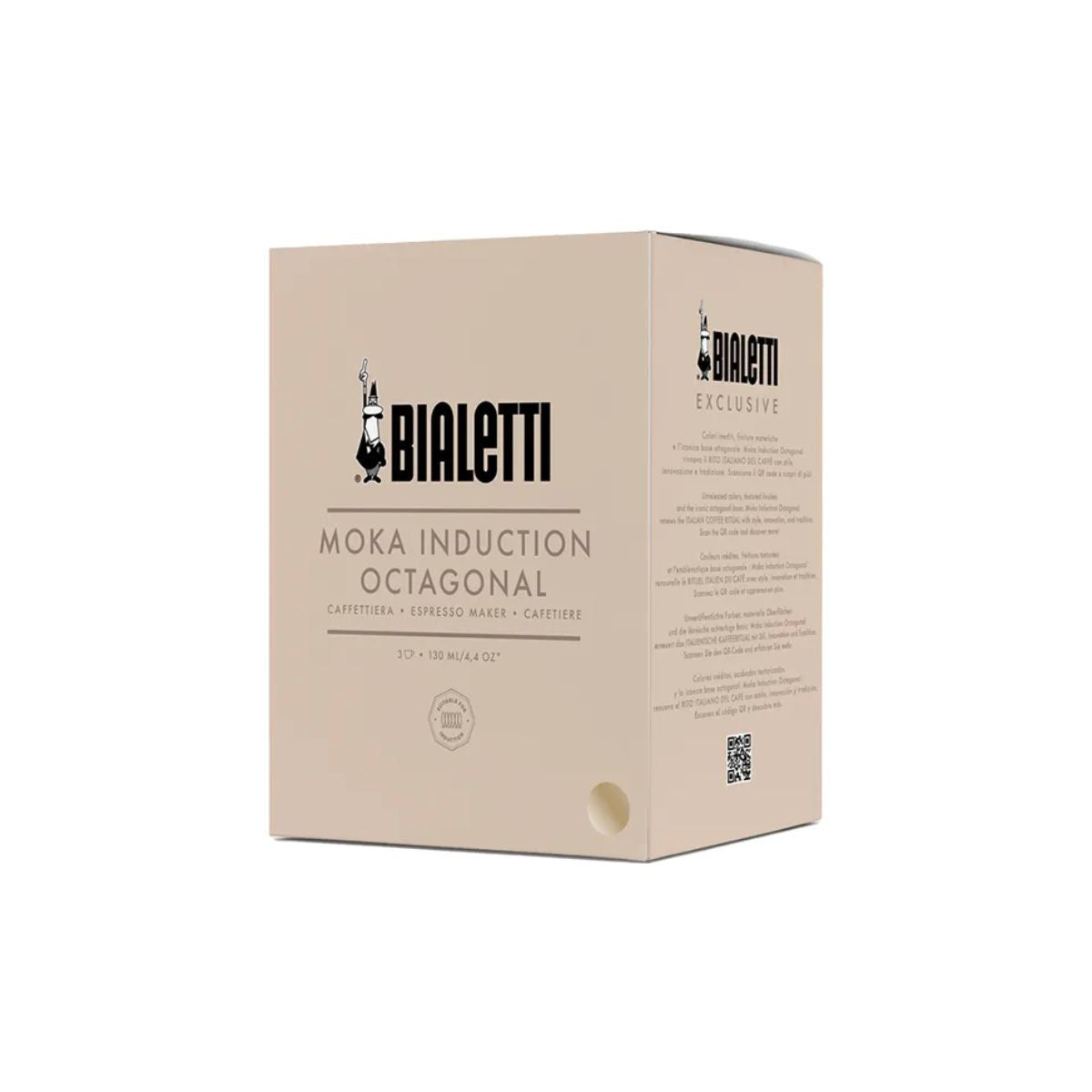 BIALETTI - Moka Exclusive Induction 3 Cup - Desert