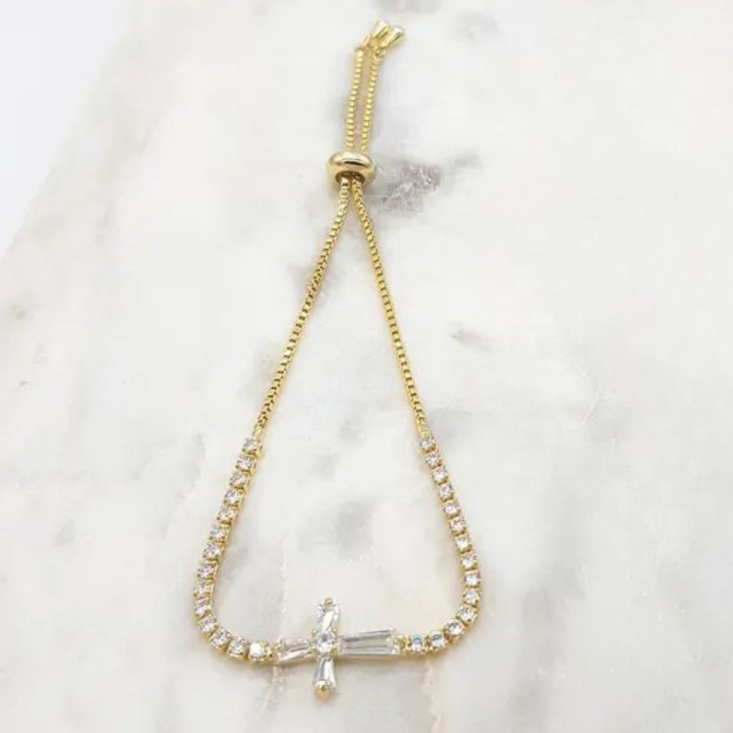 CHRYSALINI - BRACELET - Holy Cross - Gold