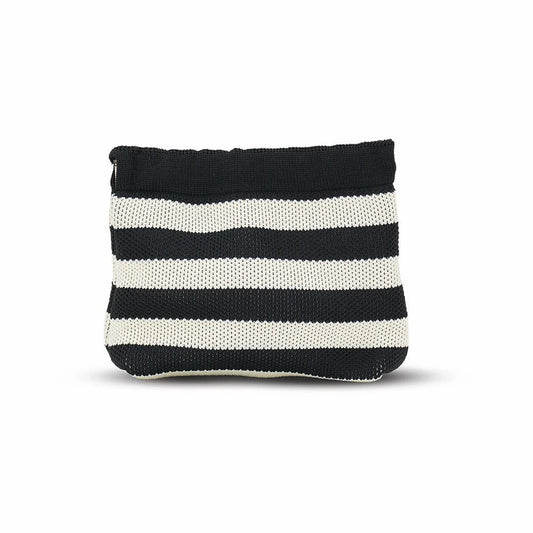 ANNABEL TRENDS - Dumpling Pouch - Back/White