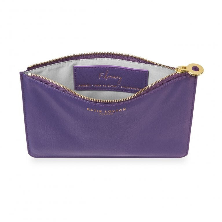 KATIE LOXTON - Birthstone Pouch - February