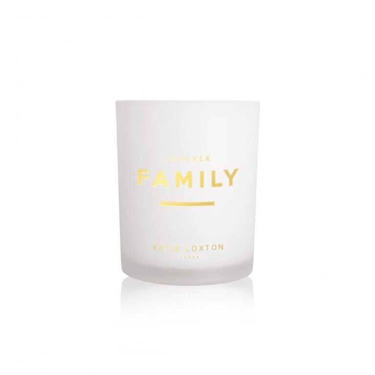 KATIE LOXTON - Sentiment Candle - Forever Family