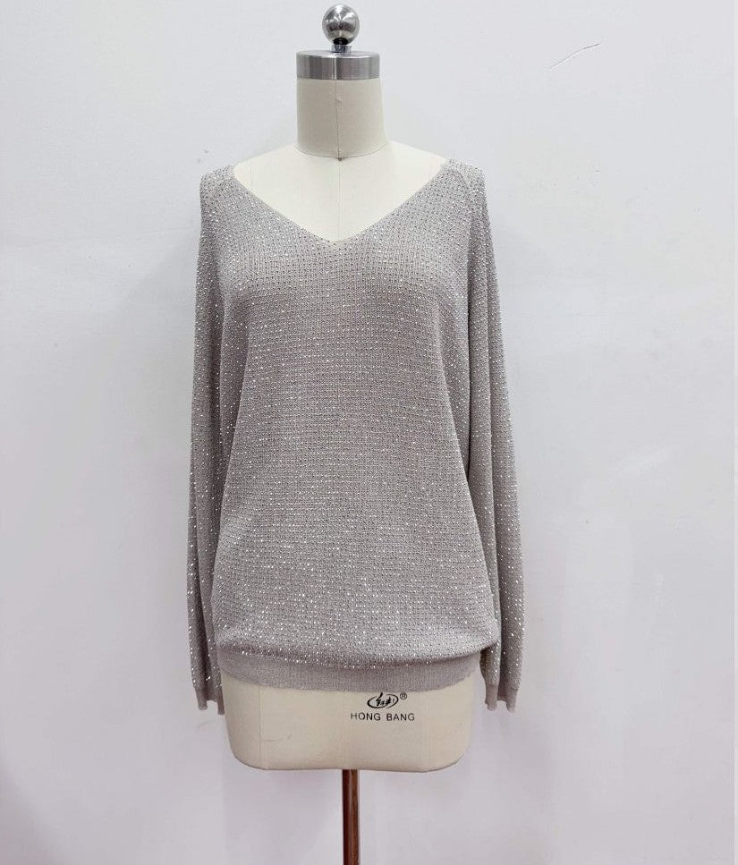 LEMON & SALT - Solene Shimmer Top
