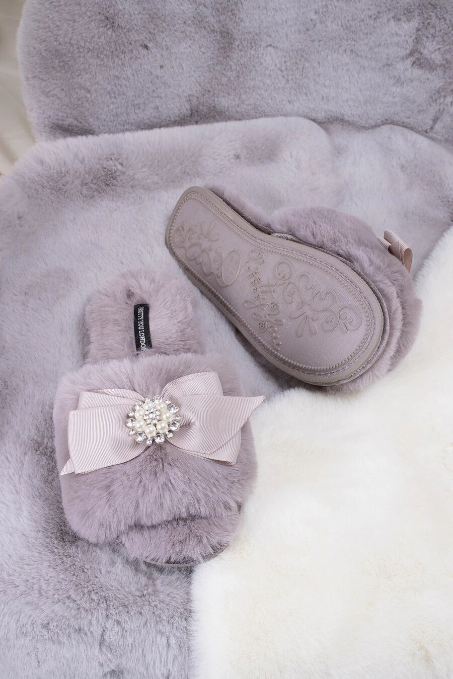 PRETTY YOU LONDON - Anya Slipper - Mink