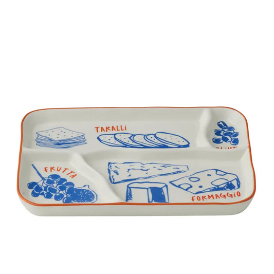 COAST TO COAST - Deli Divided Cheese Platter 24x16cm