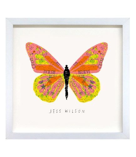 ART SLICE - Red Butterfly