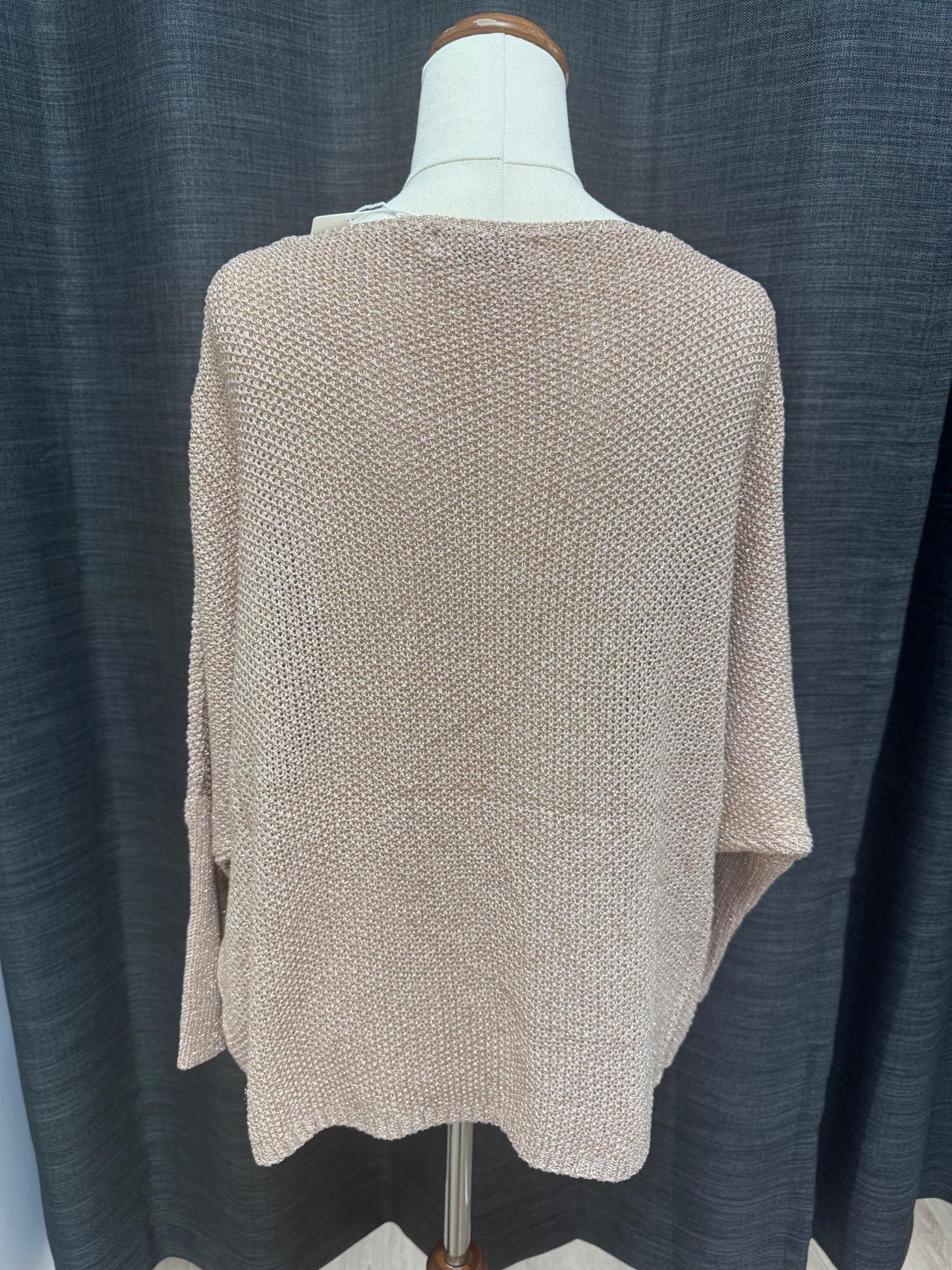 WORTHIER THE LABEL - Lurex Knit - Rose Gold