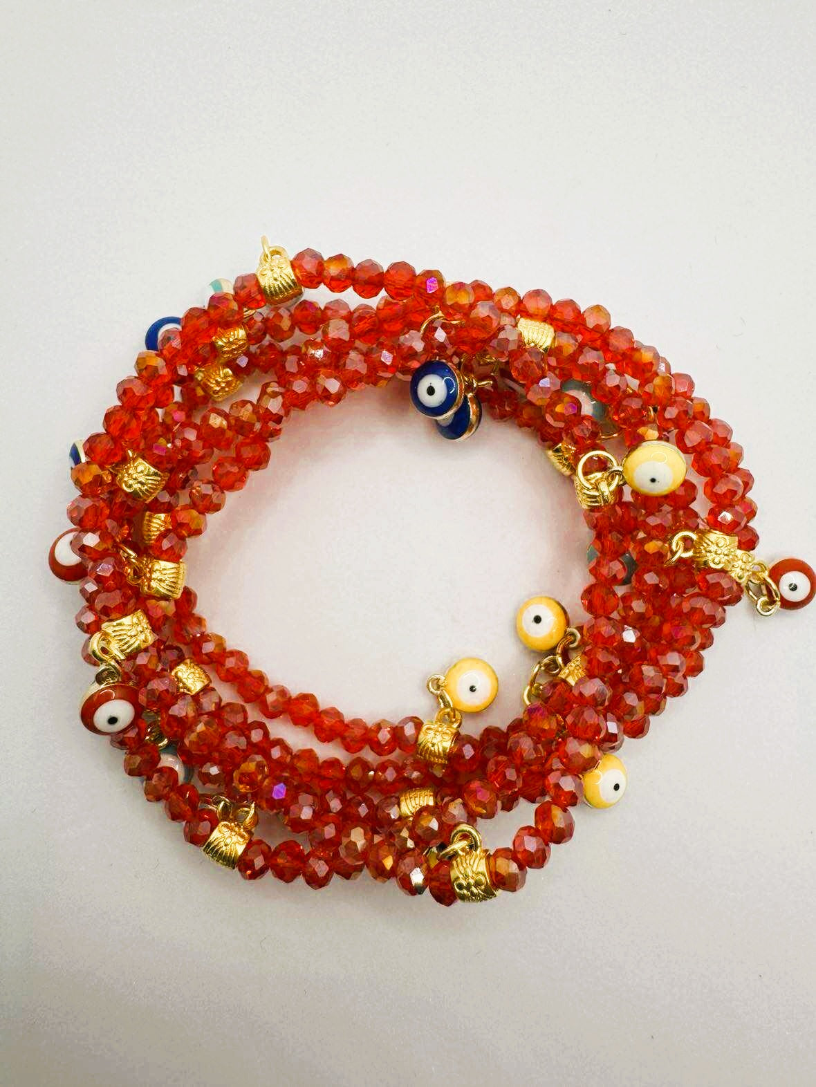 BRACELET - Mati Eye - Royal Red