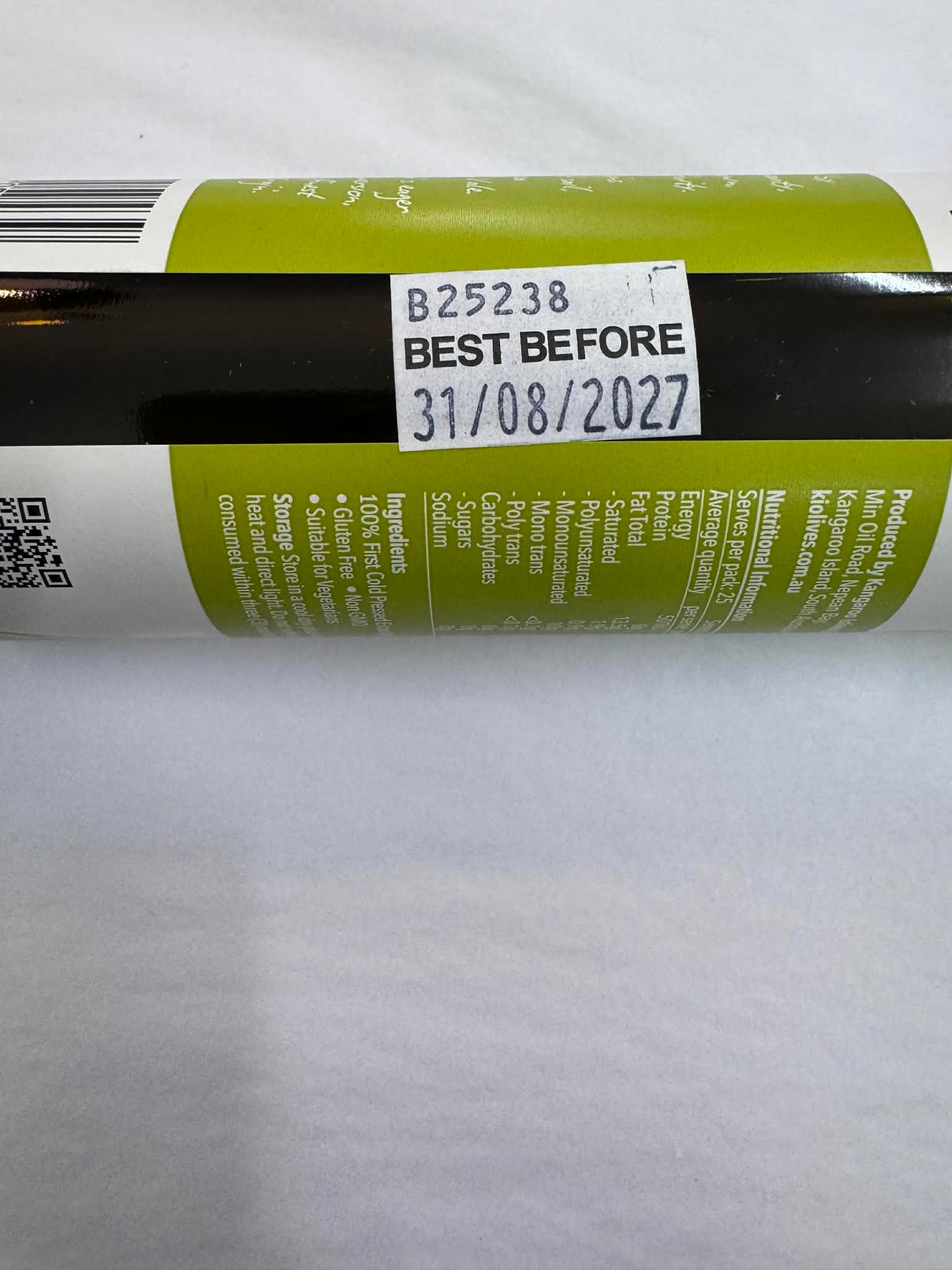 KANGAROO ISLAND - Extra Virgin Olive Oil 250ml