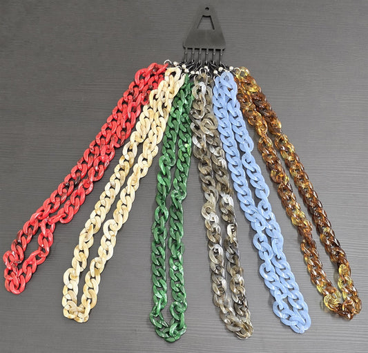 GLASSES CHAIN- Mixed Colours
