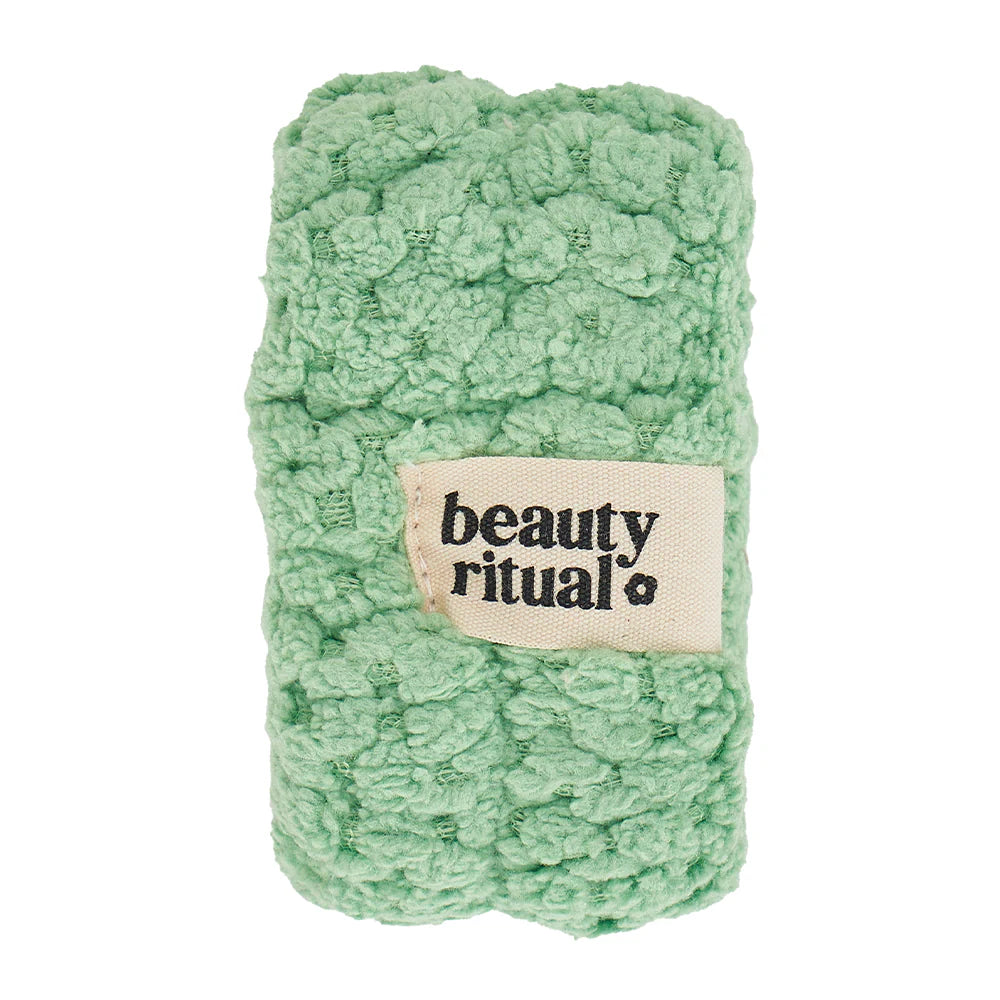 ANNABEL TRENDS - Beauty Ritual Luxury Waffle Wash Set - Moss - 3pc