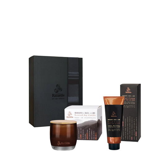 URBAN RITUELLE - Mandarin, Basil & Lime Signature Gift Set