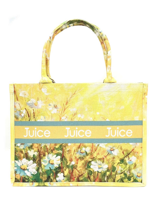 JUICE - Market Bag - Yellow Flowers