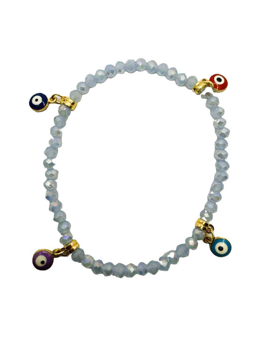 BRACELET - Mati Eye - Air Blue Opal