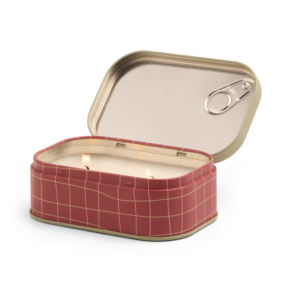 DESIGNWORKS INK - Bistro Tomato Printed Tin Candle - Heirloom Tomato